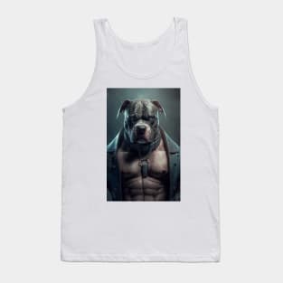 boss bull portrait Tank Top